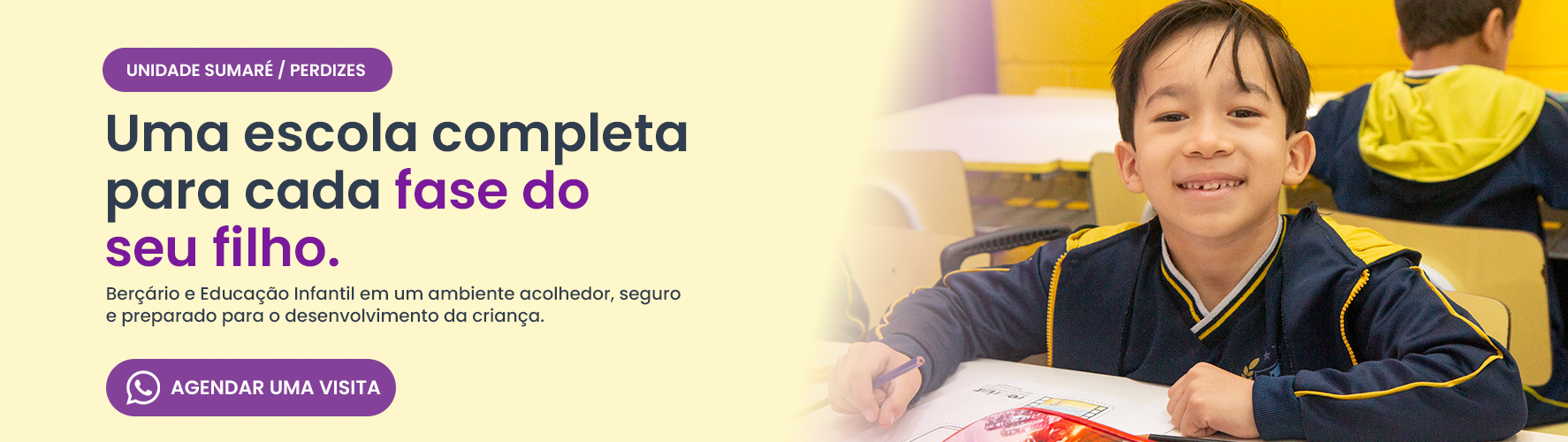 Escola particular Sumaré / Perdizes - Berçario e Educação infantil