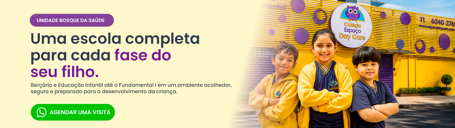 Escola Particular Bosque da Saúde - Educação Infantil